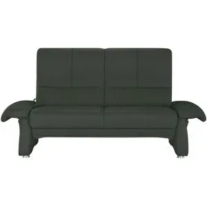 Himolla Ledersofa  6001 ¦ grün ¦ Maße (cm): B: 173 H: 102 T: 86.0