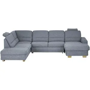 meinSofa Wohnlandschaft  Marc ¦ blau ¦ Maße (cm): B: 311 H: 85 T: 234.0