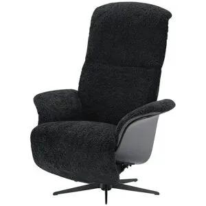 Nils Olsen Relaxsessel mit Schaffell  Frederik ¦ schwarz ¦ Maße (cm): B: 78 H: