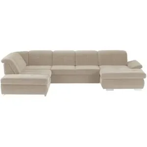 Lounge Collection Wohnlandschaft Mikrofaser  Affair ¦ grau ¦ Maße (cm): B: 371