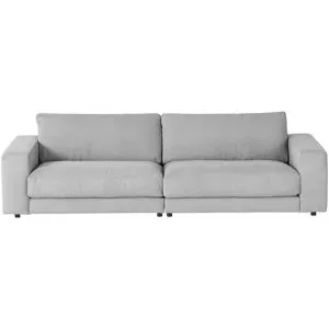 Jette Home Sofa Cord Sila ¦ grau ¦ Maße (cm): B: 290 H: 85 T: 127.0