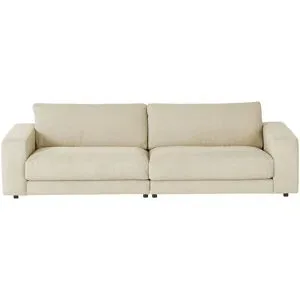 Jette Home Sofa Cord Sila ¦ creme ¦ Maße (cm): B: 290 H: 85 T: 127.0