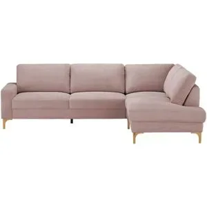 Gray & Jones Cord-Sofa  Capa ¦ rosa/pink ¦ Maße (cm): B: 276 H: 86 T: 200.0
