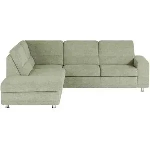 meinSofa Ecksofa  Marc ¦ grün ¦ Maße (cm): B: 243 H: 85 T: 234.0