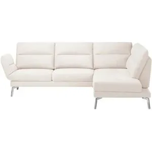 Max Schelling Ecksofa  Sentence ¦ creme