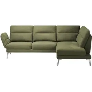Max Schelling Ecksofa  Sentence ¦ grün ¦ Maße (cm): B: 250 T: 208.0