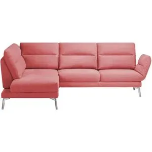 Max Schelling Ecksofa  Sentence ¦ rosa/pink ¦ Maße (cm): B: 250 T: 208.0