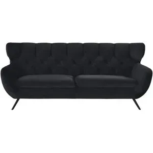 Jette Home Sofa  Caldara ¦ schwarz ¦ Maße (cm): B: 230 H: 94 T: 95.0