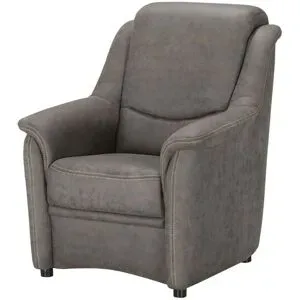 Höffner Sessel  Lech ¦ grau ¦ Maße (cm): B: 82 H: 105 T: 91.0