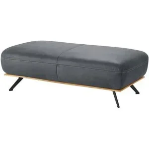 meinSofa Hocker  Fiona ¦ grau ¦ Maße (cm): B: 135 H: 43 T: 70.0