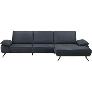 meinSofa Ecksofa  Fiona ¦ blau ¦ Maße (cm): B: 322 H: 89 T: 187.0