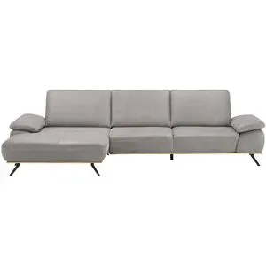 meinSofa Ecksofa  Fiona ¦ grau ¦ Maße (cm): B: 322 H: 89 T: 187.0