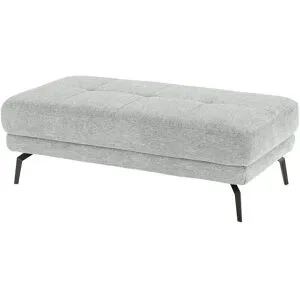 Lounge Collection Hocker  Tessa ¦ grau ¦ Maße (cm): B: 132 H: 45 T: 68.0