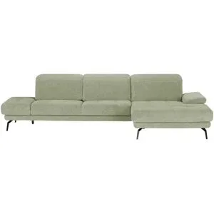 Lounge Collection Ecksofa  Tessa ¦ grün ¦ Maße (cm): B: 328 T: 190.0