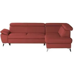 uno Ecksofa  Apollo ¦ rot ¦ Maße (cm): B: 268 T: 210.0