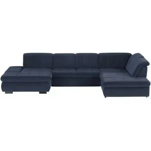 Lounge Collection Wohnlandschaft  Spencer ¦ blau ¦ Maße (cm): B: 382 H: 102 T: