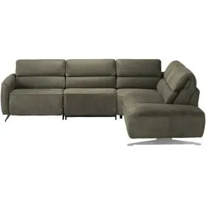 Musterring Ecksofa  MR260 ¦ grün ¦ Maße (cm): B: 281 H: 82 T: 248.0