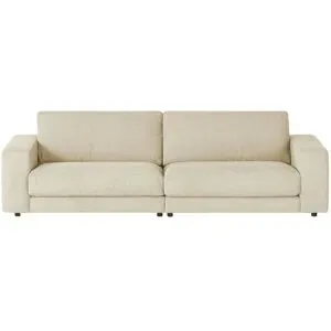 Jette Home Sofa Cord Sila ¦ creme ¦ Maße (cm): B: 250 H: 85 T: 107.0
