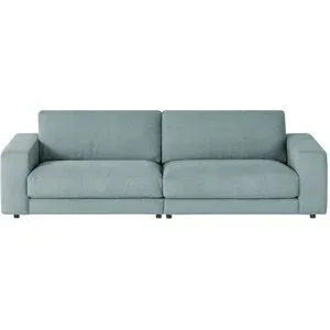 Jette Home Sofa Cord Sila ¦ blau ¦ Maße (cm): B: 250 H: 85 T: 127.0