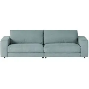 Jette Home Sofa Cord Sila ¦ blau ¦ Maße (cm): B: 250 H: 85 T: 107.0