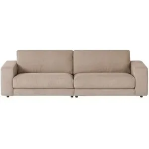 Jette Home Sofa Cord Sila ¦ braun ¦ Maße (cm): B: 250 H: 85 T: 107.0