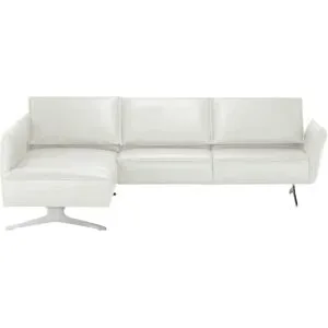 Koinor Ecksofa Leder  Vineto ¦ weiß ¦ Maße (cm): B: 272 H: 83 T: 207.0