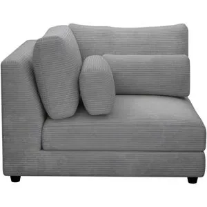 Höffner Element Ecke Branna ¦ grau ¦ Maße (cm): B: 116 H: 88 T: 116.0