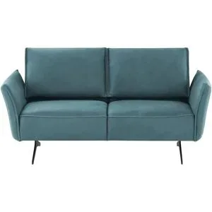Koinor Ledersofa  Vineto ¦ türkis/petrol ¦ Maße (cm): B: 176 H: 110 T: 88.0