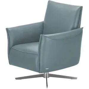 Koinor Sessel Echtleder Vineto ¦ blau ¦ Maße (cm): B: 78 H: 87 T: 79.0