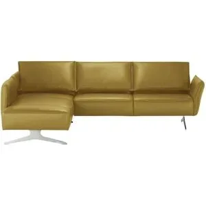Koinor Ecksofa Leder  Vineto ¦ grün ¦ Maße (cm): B: 272 H: 83 T: 207.0