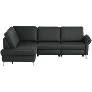 medium Ecksofa  Medium Plus ¦ schwarz ¦ Maße (cm): B: 265 H: 89 T: 200.0