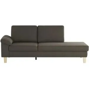 Höffner Recamiere  Bena ¦ braun ¦ Maße (cm): B: 218 H: 86 T: 97.0
