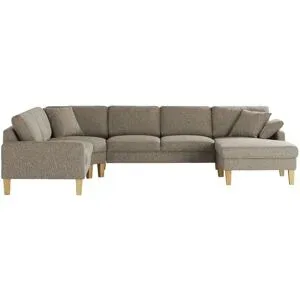 Höffner Wohnlandschaft  Bena ¦ braun ¦ Maße (cm): B: 331 H: 89 T: 263.0