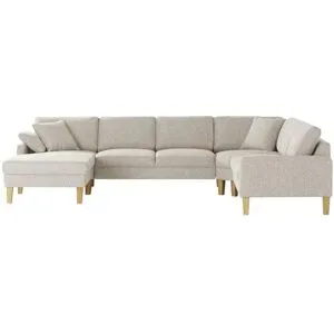 Höffner Wohnlandschaft  Bena ¦ beige ¦ Maße (cm): B: 331 H: 89 T: 263.0