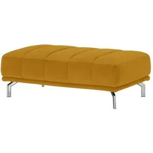 Lounge Collection XXL-Hocker  Sarina ¦ gelb ¦ Maße (cm): B: 127 T: 77.0