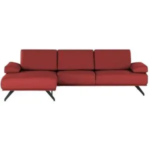 Soho Ecksofa  Gemma ¦ rot ¦ Maße (cm): B: 282 H: 84 T: 166.0