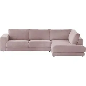 Jette Home Ecksofa Cord Sila ¦ rosa/pink ¦ Maße (cm): B: 325 H: 85 T: 224.0