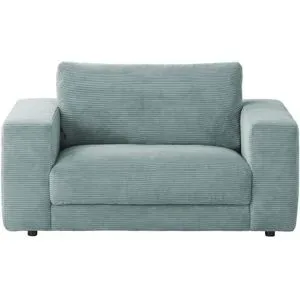 Jette Home Megasessel aus Cord  Sila ¦ blau ¦ Maße (cm): B: 150 H: 85 T: 107.0