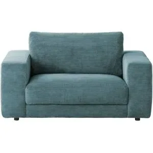 Jette Home Megasessel aus Cord  Sila ¦ türkis/petrol ¦ Maße (cm): B: 150 H: 85