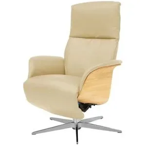 Nils Olsen Drehsessel mit Relaxfunktion Frederik ¦ beige ¦ Maße (cm): B: 78 H: