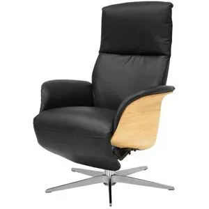 Nils Olsen Drehsessel mit Relaxfunktion Frederik ¦ schwarz ¦ Maße (cm): B: 78 H:
