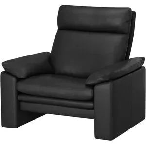 erpo just relax Ledersessel  JR963 Bari ¦ schwarz ¦ Maße (cm): B: 103 H: 99 T: