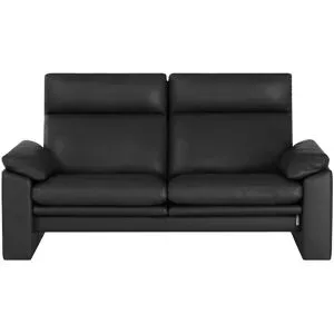 erpo just relax Ledersofa mit Relaxfunktion JR960 Bari ¦ schwarz ¦ Maße (cm): B: