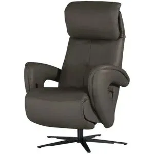 Hukla Relaxsessel aus Leder Pierre ¦ braun ¦ Maße (cm): B: 75 H: 115 T: 87.0