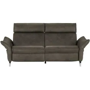Himolla Einzelsofa aus Echtleder 1926 ¦ braun ¦ Maße (cm): B: 194 H: 94 T: 95.0