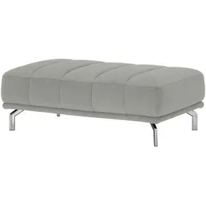 Lounge Collection XXL-Hocker  Sarina ¦ grau ¦ Maße (cm): B: 127 H: 43 T: 77.0