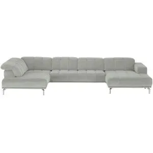 Lounge Collection Wohnlandschaft  Sarina ¦ grau ¦ Maße (cm): B: 383 H: 75 T:
