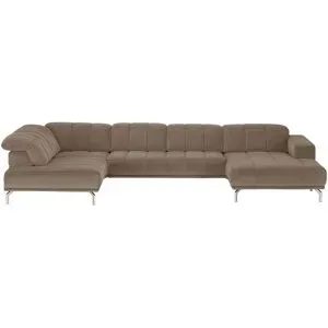 Lounge Collection Wohnlandschaft  Sarina ¦ braun ¦ Maße (cm): B: 383 H: 75 T: