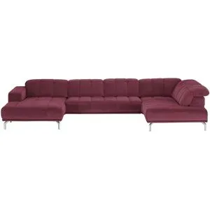 Lounge Collection Wohnlandschaft  Sarina ¦ rot ¦ Maße (cm): H: 75