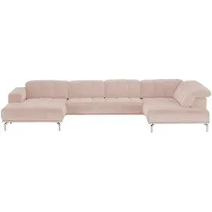 Lounge Collection Wohnlandschaft  Sarina ¦ rosa/pink ¦ Maße (cm): B: 383 H: 75